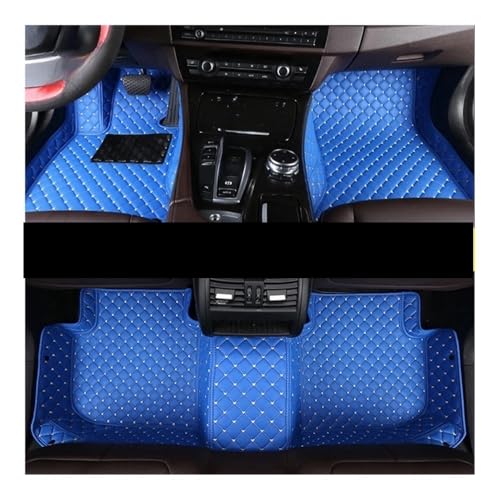 Fußmatten set marron de haute précision pour intérieur Chrysler 300C de luxe