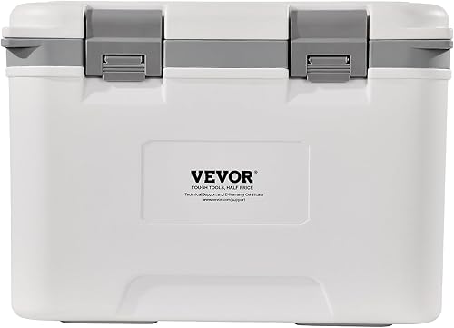 Miniatura 9 de VEVOR Portable Cooler,Hard Cooler with Ice Retention, Heavy-Duty Handles and Strap, Lightweight Rigid Material Insulated Portable Cooler, Suitable