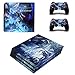 Produktbild 46 North Design Playstation 4 PS4 Pro Folie Skin Sticker Konsole Monster aus Vinyl-Folie Aufkleber Und 2 x Controller folie