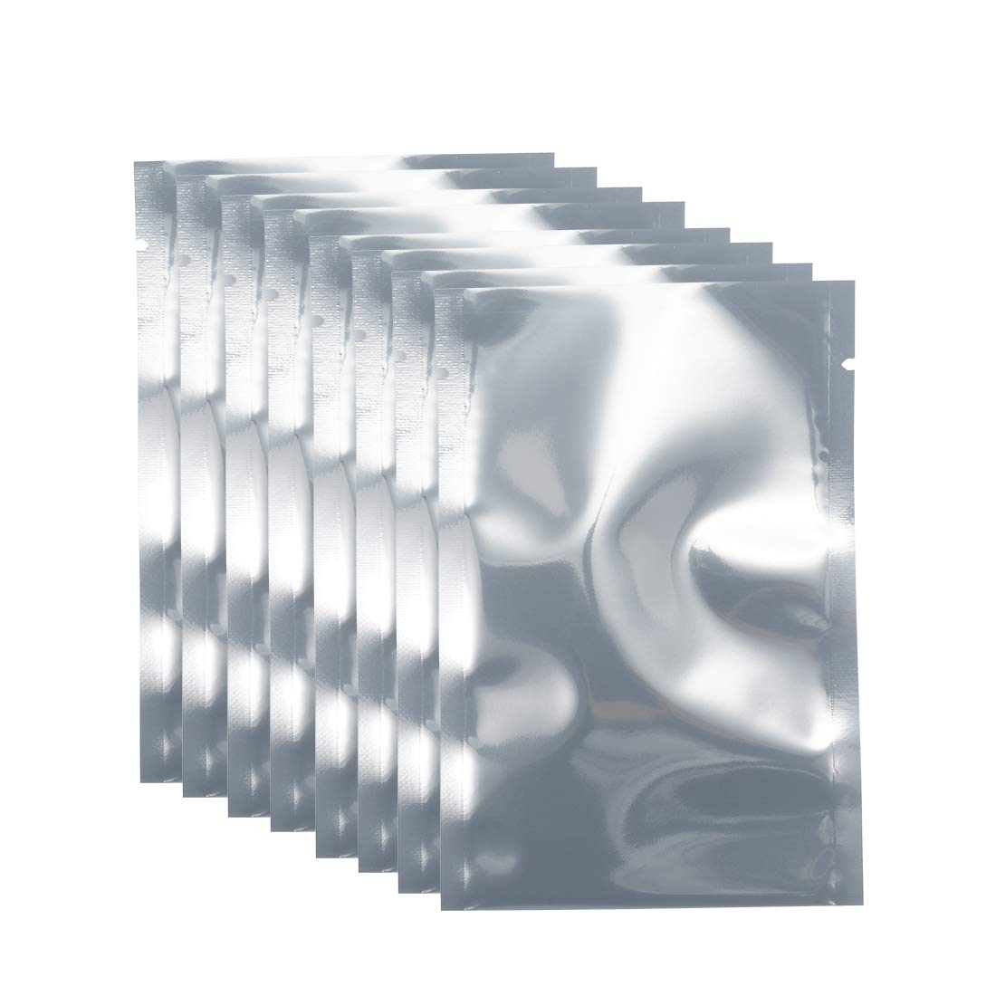 sourcing map Antistatic Shield Shielding Bag, Flat Open Top Anti Static Bag for Electronic Devices, 3x5 inch(80x120mm), 25 PCS