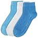 Produktbild Camano Sportsocken Rive Blau,Weiß,Türkis Cotton Quarter Sportsocken Quarter Golfsocken 39-42