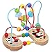Disney - Juegos de laberintos Abaco infantil Motricidad fina Juguete laberinto madera infantil Juguetes de madera Montessori para niños 1 2 años Juguete laberinto cuentas madera Disney