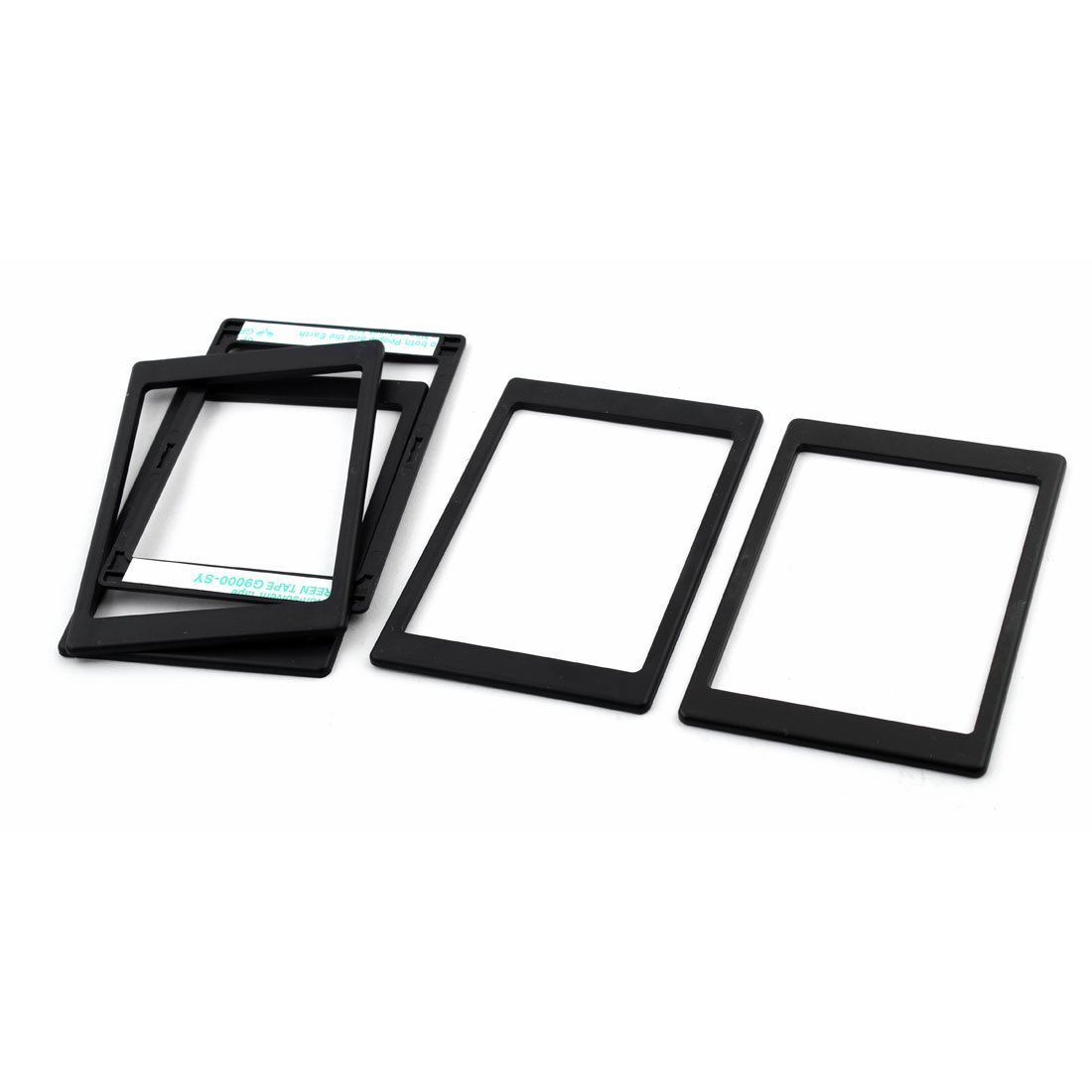 Ubersweet® Imported Laptop Computer 7mm to 9.5mm HDD SSD Hard Disk Drive Pad Frame 5pcs Black