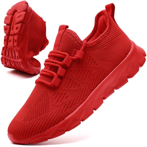 Image of ZGPWZWL Mens Running Shoes Fashion Sneakers for Walking Tennis Gym Shoes Slip On Lightweight and Comfortable