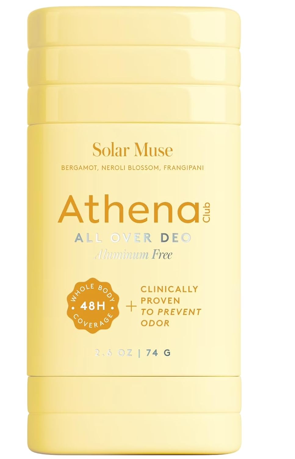 Athena Club All Over Deodorant - 48H Odor Protection
