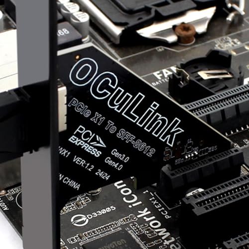 Tarjeta de expansión PCIe 4.0 externa con adaptador SSD U.2 y tarjeta elevadora PCI-E para PC 4