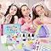 GZDUCK DIY Lip Balm Making Kit- 42Pcs Lip Balm Making Set for Girls, Make Your Own Lip Gloss, Lip Gloss Making Set with Multi-Flavor Multicolored DIY Makeup Set Gifts for Women Teens Kids