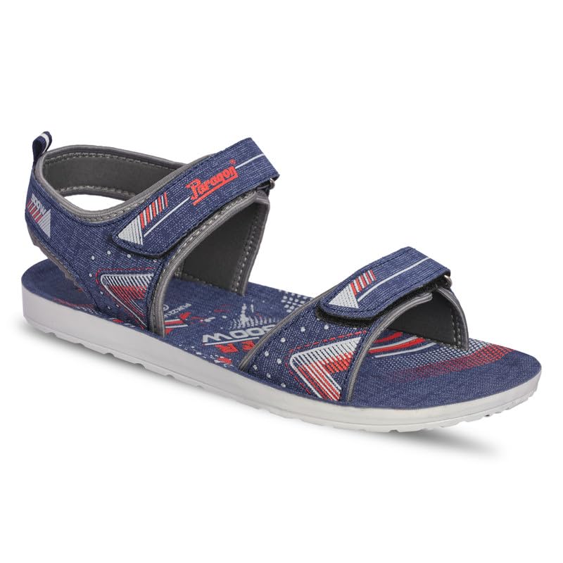 PARAGON PUK2214G Comfortable & Durable Anti Skid Sandals for Men | Fashionable and Stylish Looking Sandals (UK: 8) Blue (B0CB678F8V) Amazon Price History, Amazon Price Tracker