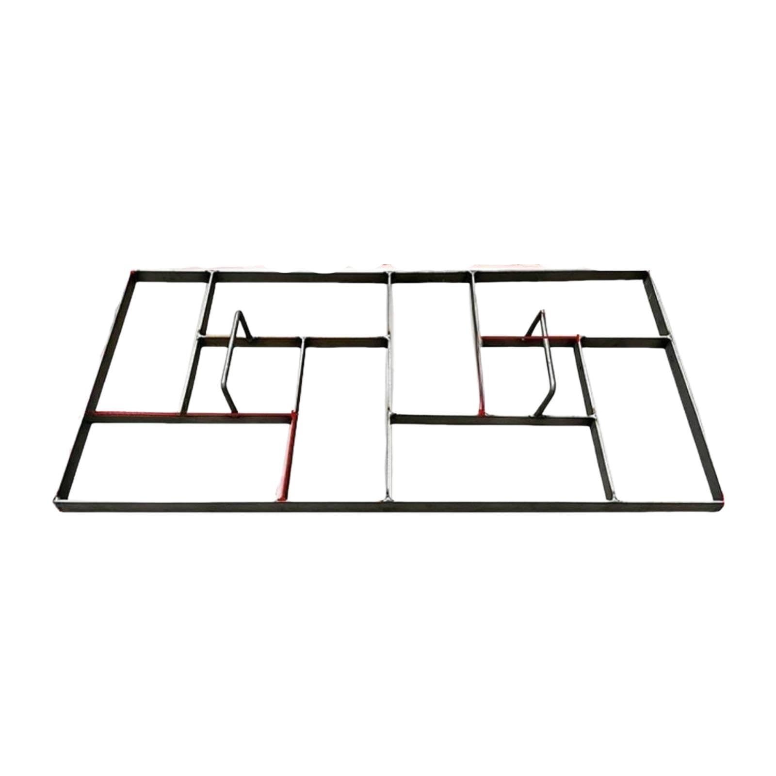 Perfeclan Plantilla para Crear senderos, Patios, losas Decorativas, pavimento Reutilizable y fácil Usar, Panel encofrado hormigón para jardín, 60 Cm X 30.5 Cm