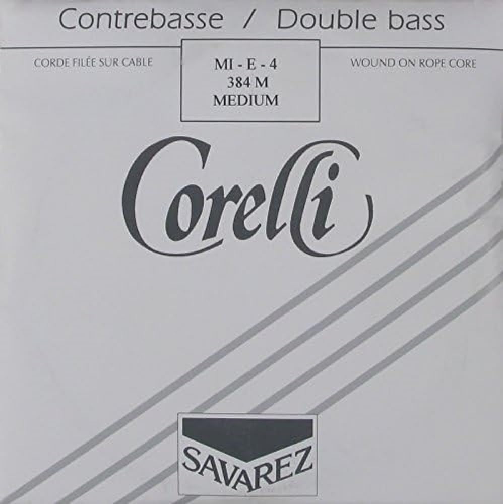 Corelli Kontrabass-Saiten Orchesterstimmung E Nickel Mittel 384M
