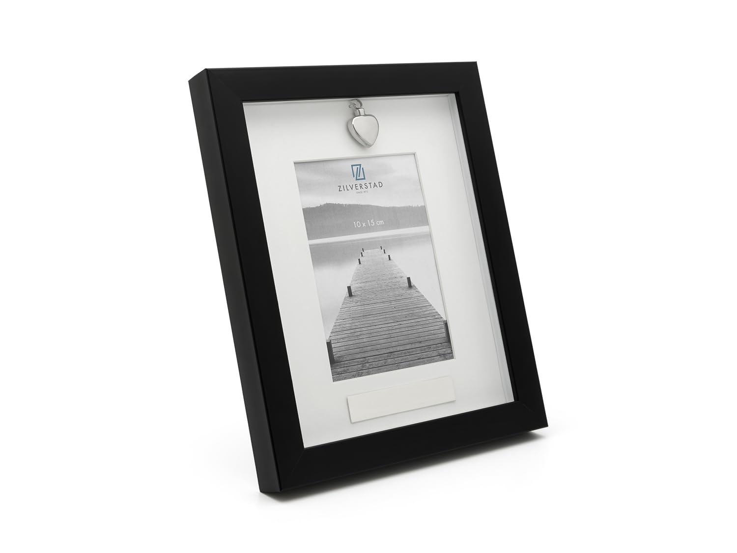 Zilverstad - Memory Photo Frame with Ash Holder 10x15 cm Black