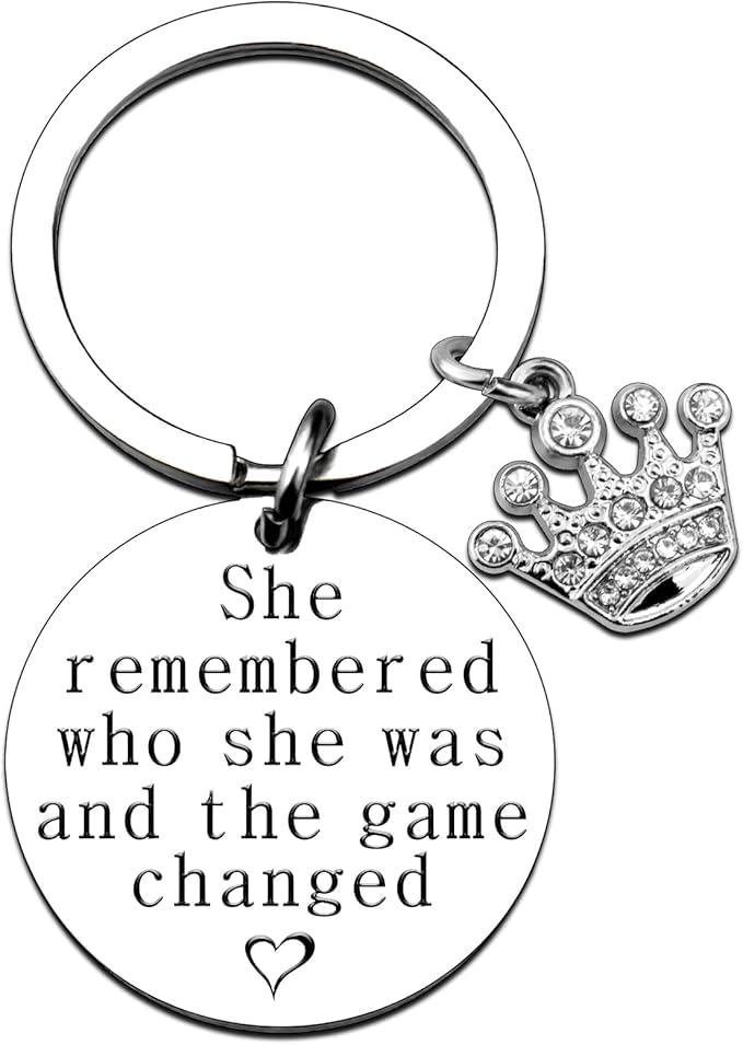 Break Up Gift Crown Keychain Divorce Gifts For Women Inspirational Keychains Gifts For Friends Daughter Mom Girls Encouragement Gift For Her Thoughtful Accessories Birthday Christmas