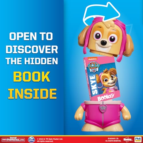 P.M.I. PAW Patrol 6-Pack Collectible Action Figures with Hidden Storybooks — Toys for Boys Girls Ages 3-8, Officially Licensed, Includes Chase, Marshall, Skye, Rubble, Rocky & Liberty - image 5