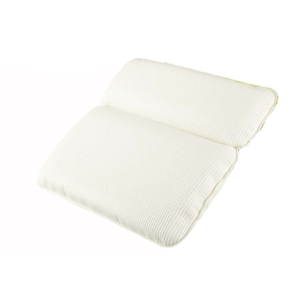 Cuscino Da Bagno Lux In PVC E Schiuma Con Ventose Forti, Nero, 37x29cm, FANCYPUMPKIN - 2