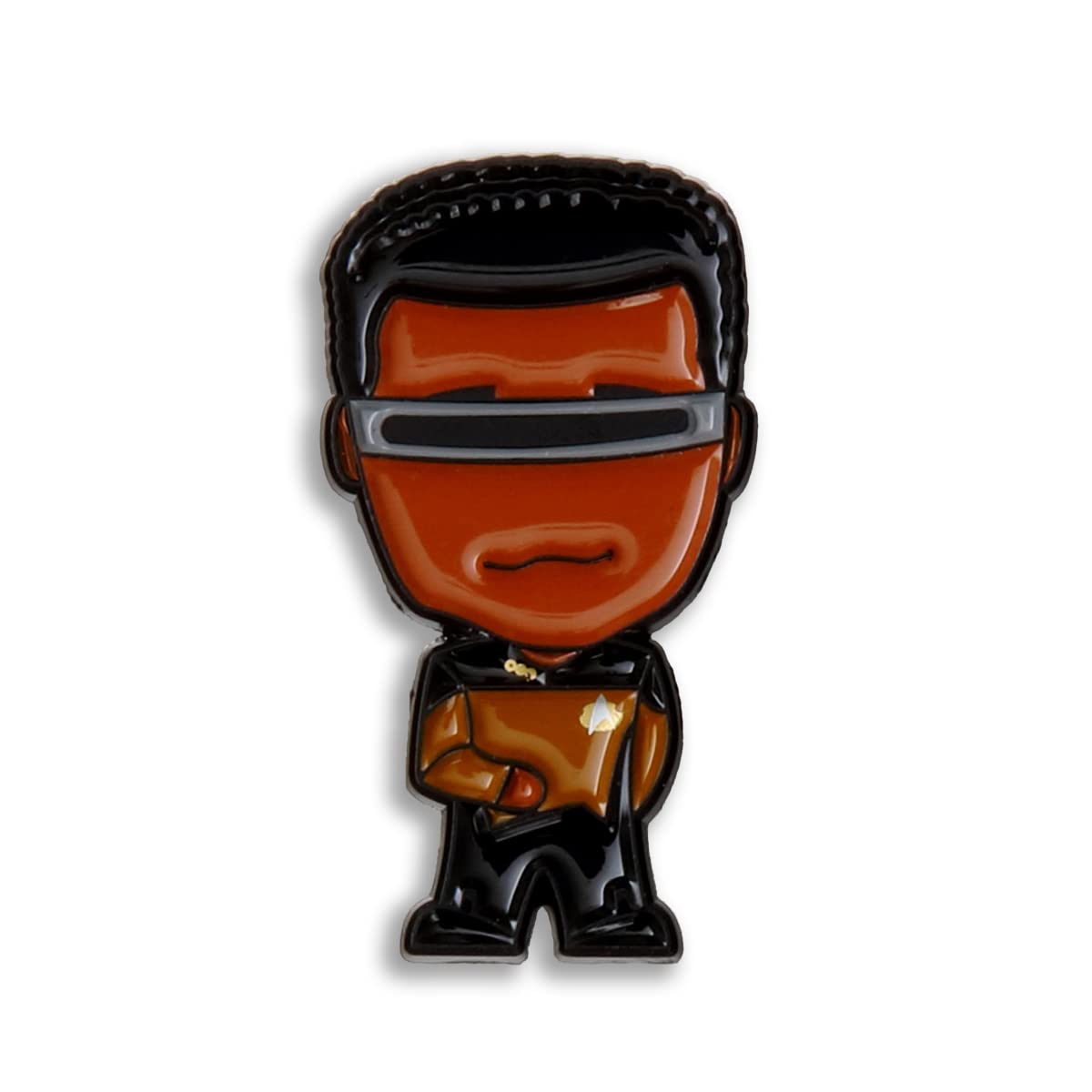Star Trek - Star Trek TNG: Chibi Pin Badge Box Set - Star Trek Pin Badges Collection by Eaglemoss Collections
