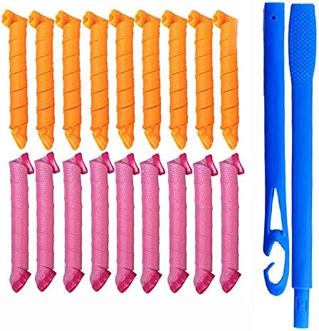 Amazon ヘアロール18本セット 手軽にスタイリング 髪カール ウェーブ カール 巻き髪 Diy巻髪 Osyareko 手巻きカーラー 通販