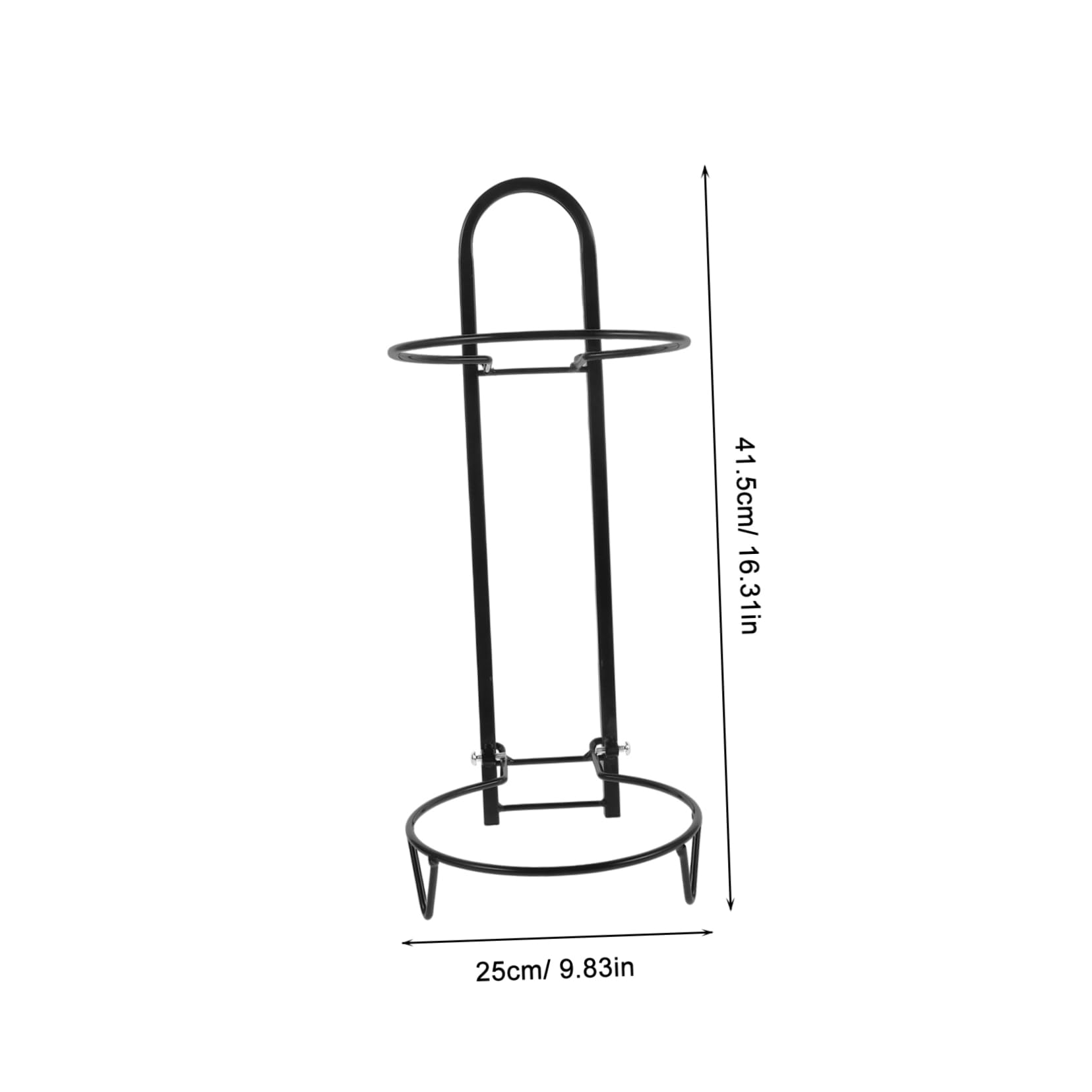 Sosoport Vertical Ball Storage Rack Multi Layer Wall Mounted Organizer for Basketball Football Volleyball Stylish Durable Ball Holder for Home School Gym Robust Design for Secure Storage