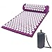 Produktbild Akupressur-Set, Massage Akupressurmatte, akupressur matte zur wohltuenden Entspannung, Akupressurkissen zur Erleichterung der Kopf-Nackenschmerzen mit Einer Tragtasche für Männer/Frauen