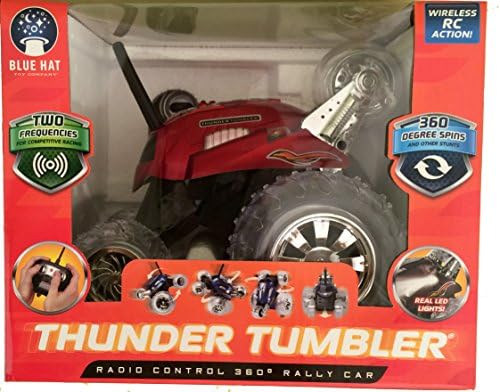 Thunder Tumbler Radio Control 360 Degree Rally Car Red