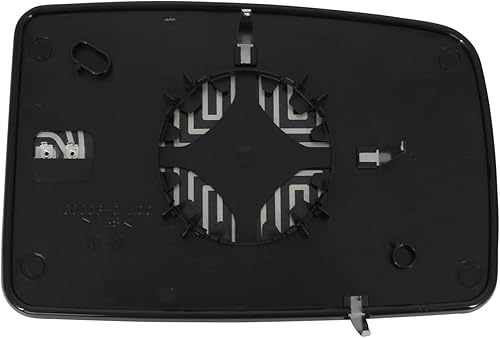 Miniatura 3 de Montaje de cristal del espejo lateral del conductor con placa trasera de plástico calentada compatible con Ford Expedition, Lincoln Navigator