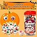 Apexy Eyeball Gummy Candy With Fruity Liquid Center Fat Free Perfect for Halloween & Themed Parties, Fun & Delicious 11.42oz