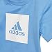 adidas I Logo Sum Set Chándal, Unisex bebé, Top:Lucky Blue/White Bottom:Legend Ink...