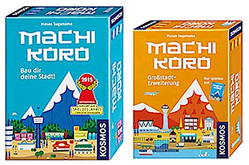 Preisvergleich Produktbild Machi Koro + Großstadt Erweiterung Kosmos