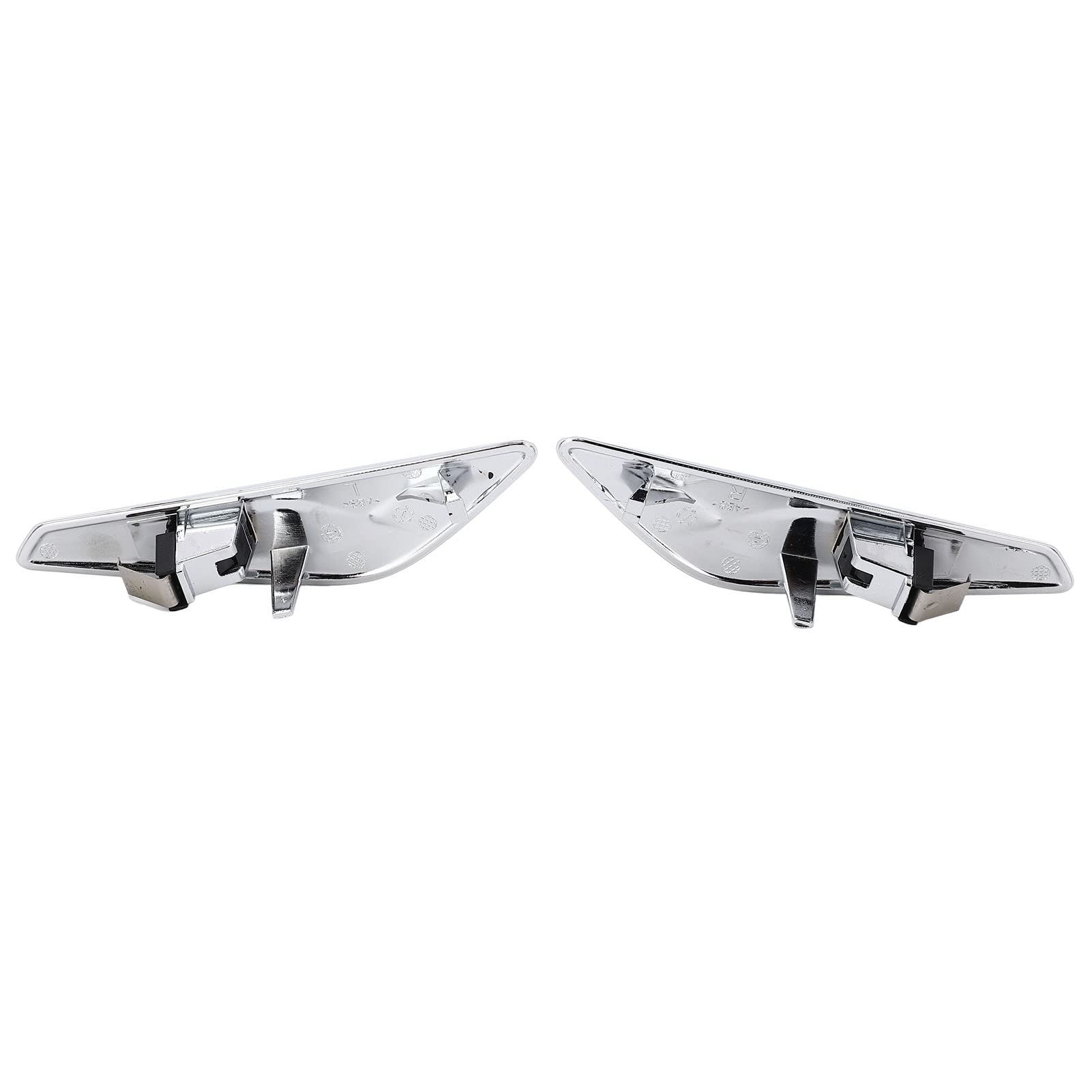 2PCS 51117338569 51117338570 Parafango Anteriore Finitura Anteriore Cromata Trim Sostituzione per X3 X4 F25 F26 2013 2014 2015 2016 2017