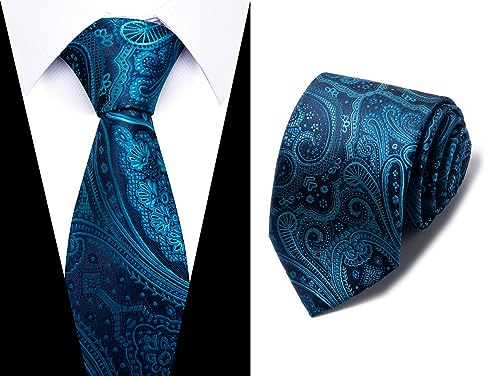 Image of Passabin Tie For Men Necktie Woven Jacquard Neck Ties Set 6 PCS