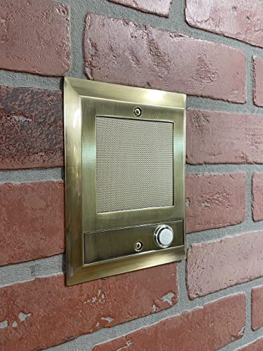 Image of Replacement Door Speaker for Nutone Intercom IS-69PB IS-69AB IS-69WH IS-69 (Antique Brass)