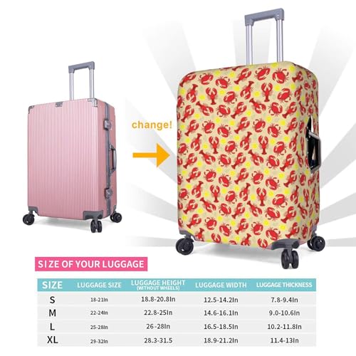 Housse de valise imperméable élastique blanche taille L anti-rayures