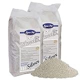 mit Babypuderduft Lyra Pet® 30 L SilverCat Katzenstreu Babypuderduft Klumpstreu Naturprodukt Ton