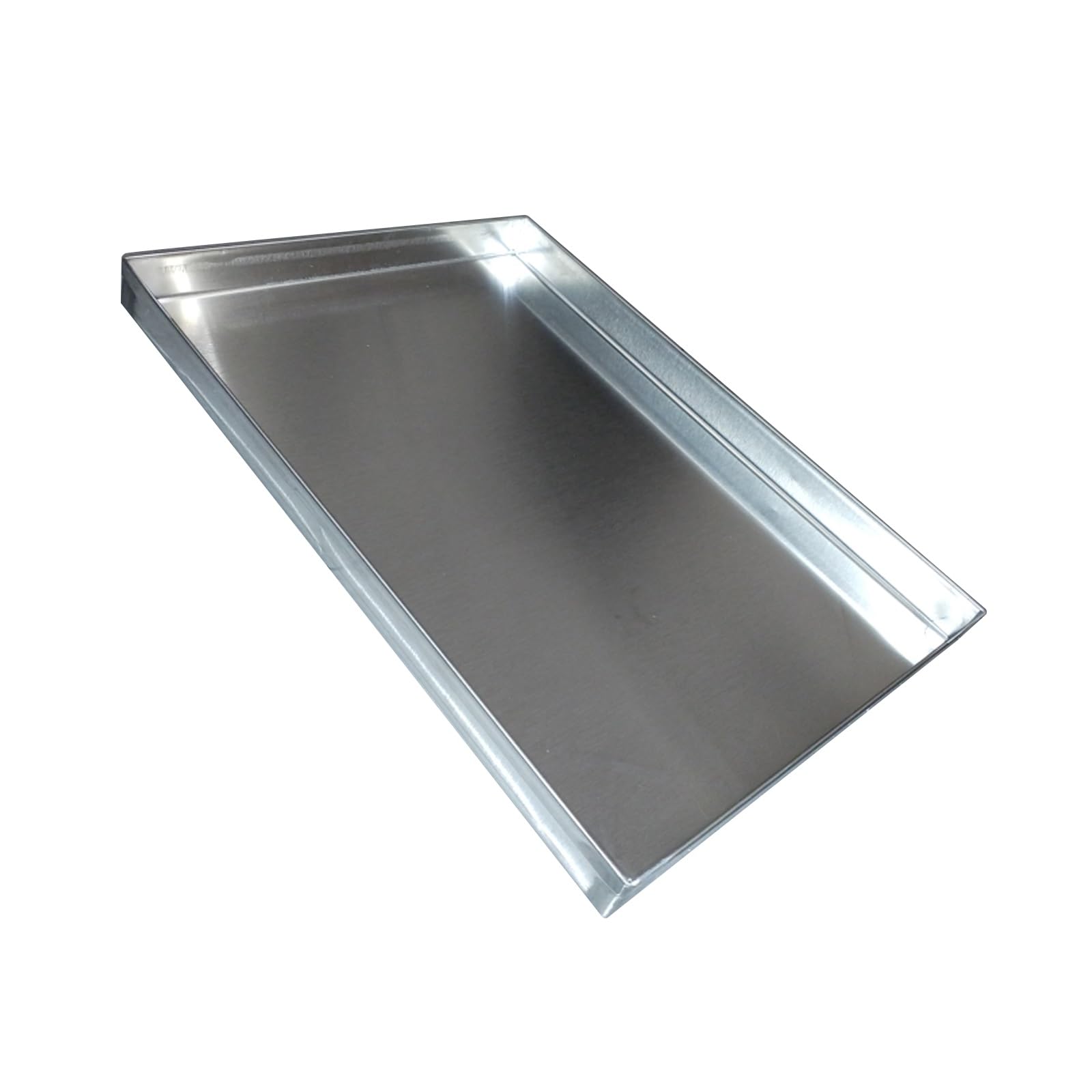 Bandeja de Goteo para Lavadora, Bandejas de Acero Inoxidable para Plantas, de Goteo Multiusos para Cocina, Lavandería, Alimento para Mascotas y Más, Sin Orificios(90x90x5cm(35.4x35.4x2.0in))