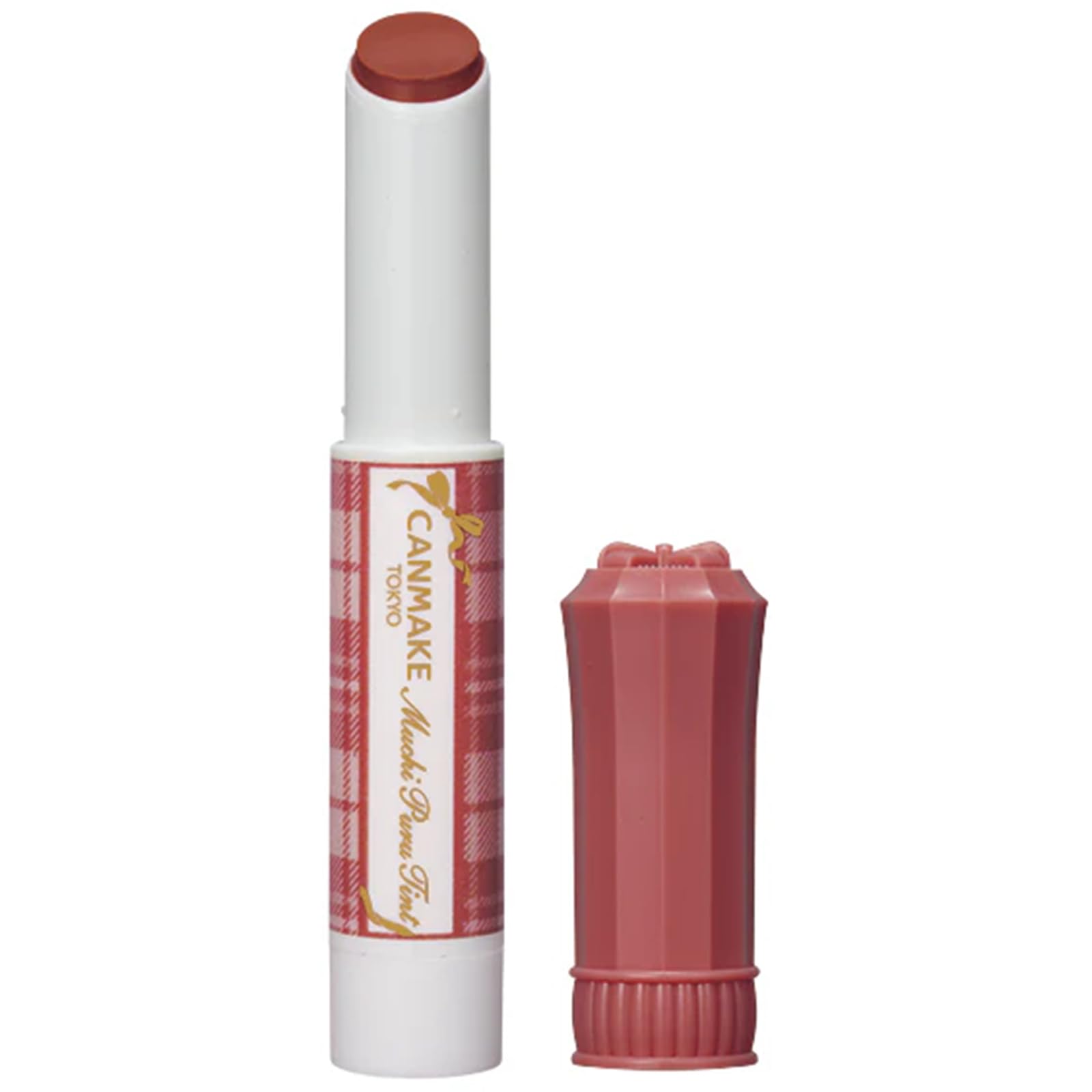 CANMAKE - Muchi Puru Tint - Moisturizing Plump Lip Glossy Tint - 0.12oz (3.4g) (05 Fig Puree)