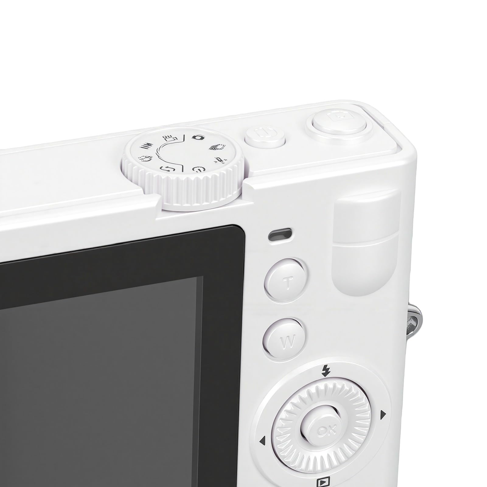 PUSOKEI Fotocamera Digitale 5K da 75 MP, Zoom a 3 Obiettivi | Supporta connettività WiFi, zoom ottico 4x e zoom digitale 3x, schermo LCS da 2,8 pollici, supporta schede di memoria fino