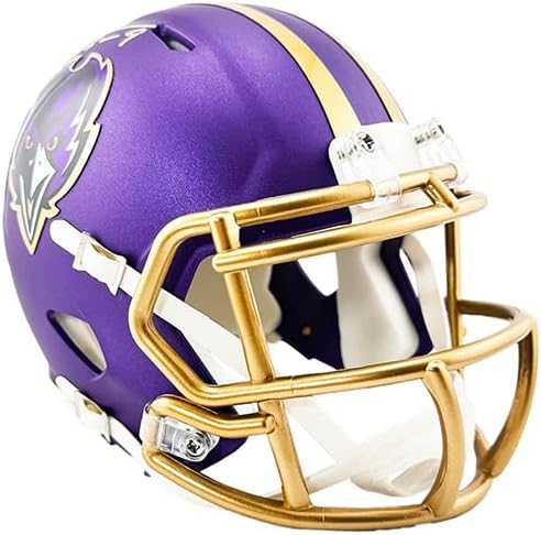 Justin Tucker Signed Speed Mini Football Helmet Beckett
