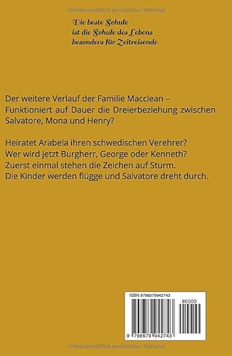 Die Schule der Zeitreisenden Band 8: Eterna - 1. Teil (German Edition)