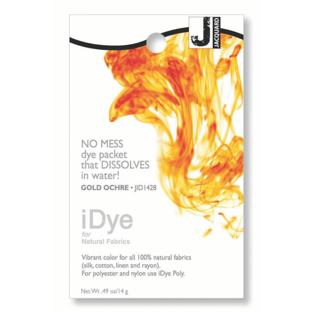 Jacquard iDye Fabric Dye 14g-Gold Ochre-image-49