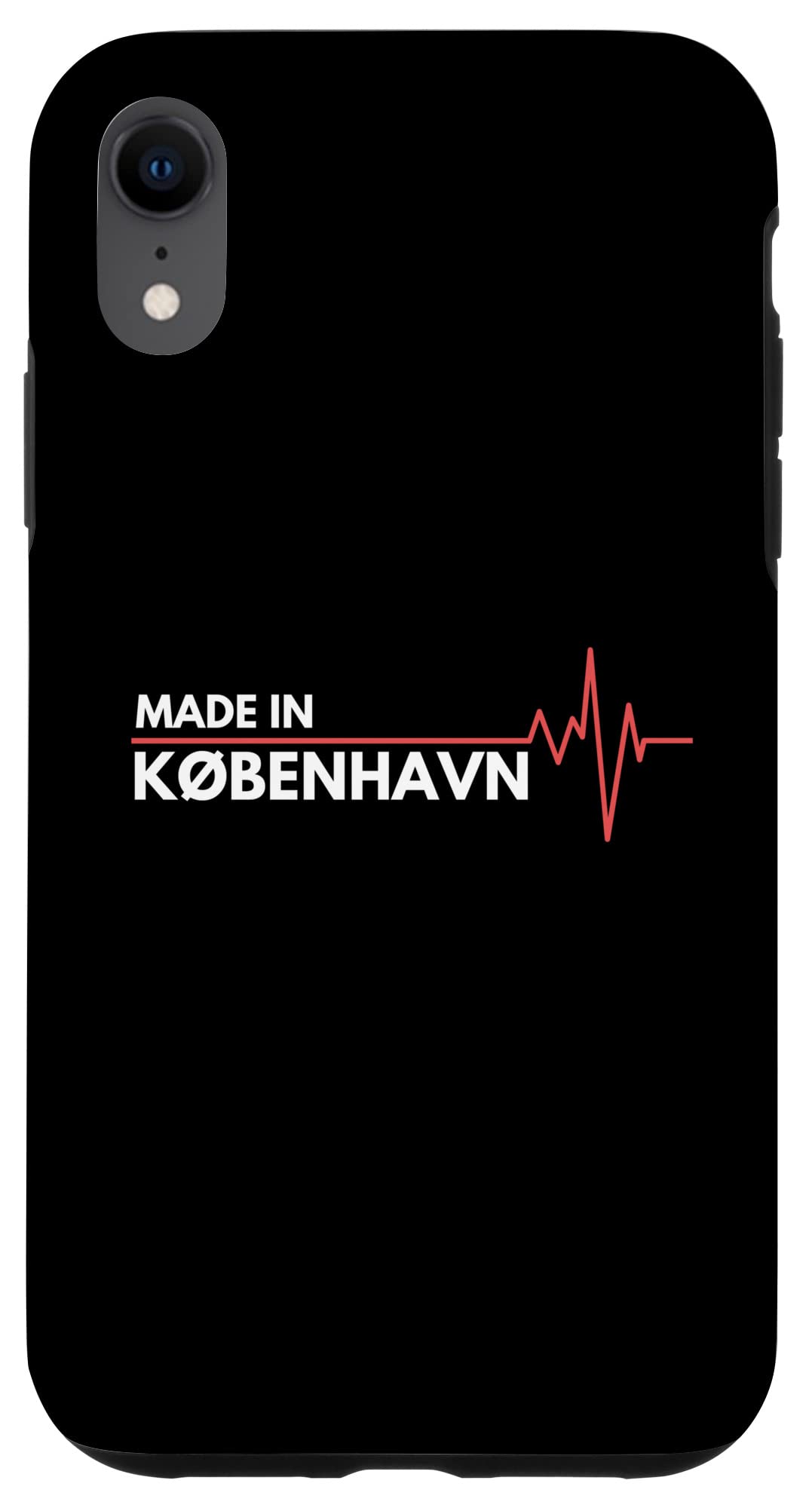 Made In Kobenhavn Copenhagen Co. Inc.iPhone XR Born In Kobenhavn Copenhagen Denmark Birth City Case