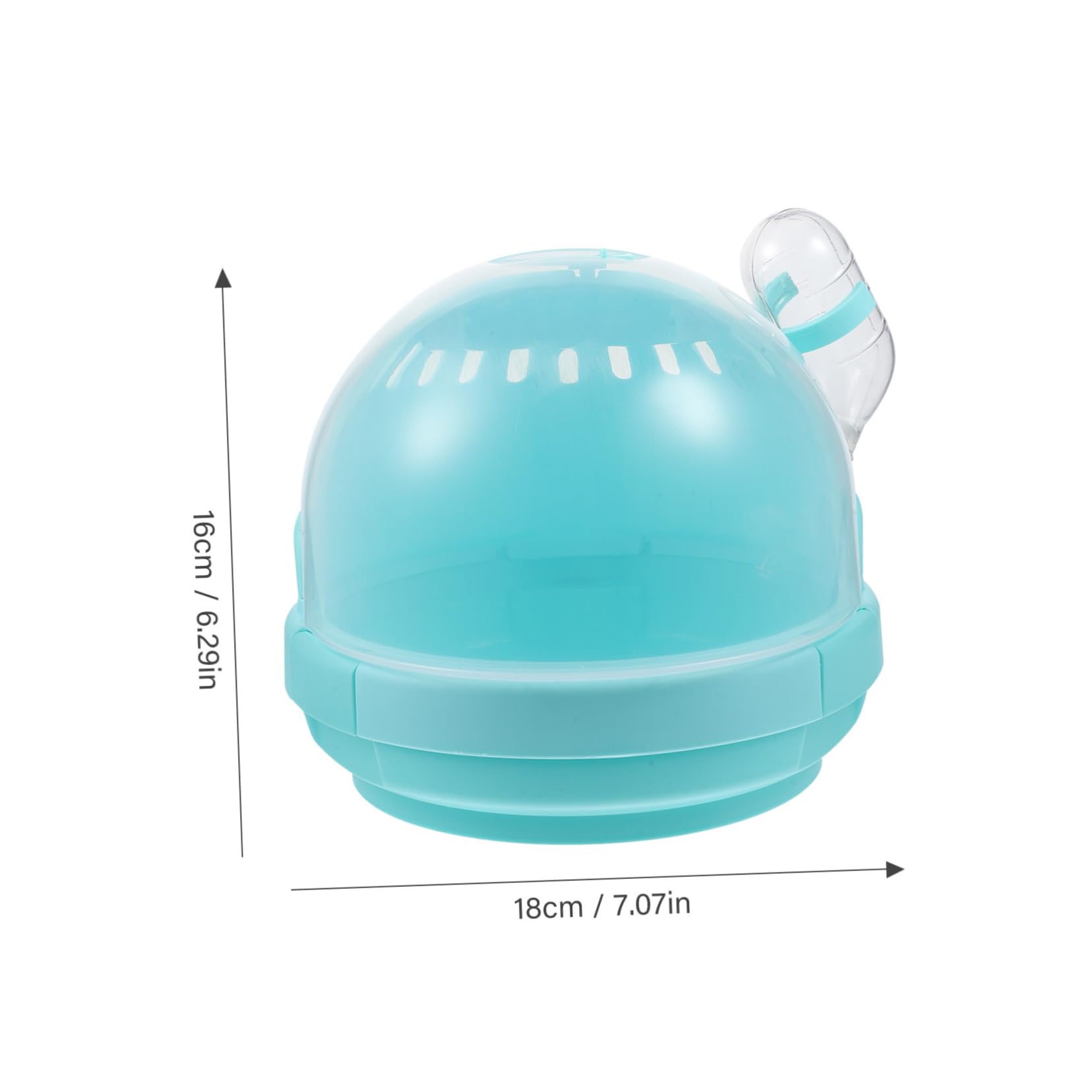 LIOOBO Travel Hamster Case Compact Pet Carrier for Hamsters Guinea Pigs Chinchillas and More Portable and Breathable Cage