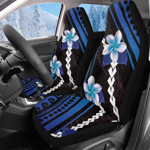 Housse couverture couvre sieges confort hibiscus polynesien durable auto et camion