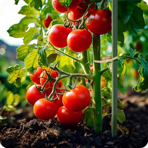 Plonos Garten-Gewächshaus Tunnel 2 × 3 m - 6 m² Folientunnel mit Stahlrahmen | PE-Folie 140 g/m² UV-beständig | 8 Fenster mit Moskitonetz | Pflanzenschutz | Weiß