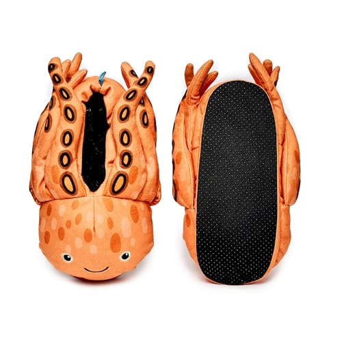 Coddies Octopus Slippers - Funny Plush Footwear - Novelty Gift and Gag Gift Idea for Men, Women & Kids3