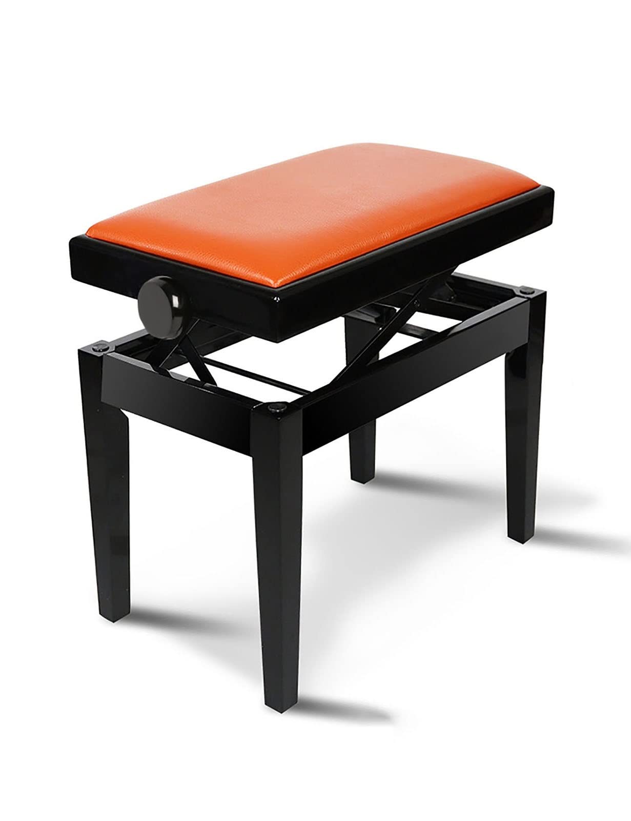 Sgabello per Pianoforte, Tavolo da toeletta, Sgabello Regolabile per Pianoforte, Altezza Regolabile 10 cm, Comodo e