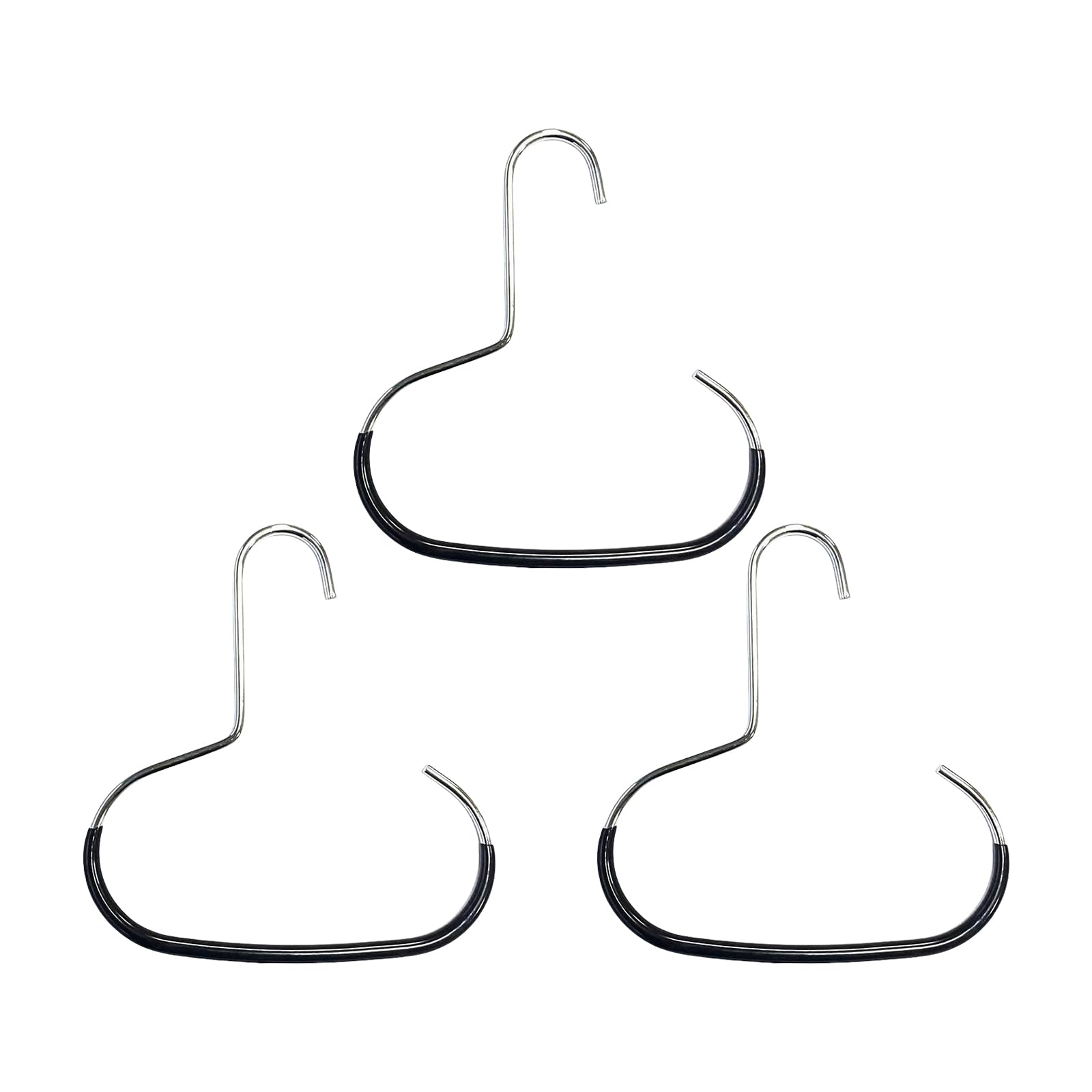 Tsophreniq 3Pcs Protective Hook Head Rack for Baseball Caps and Scarves Towels Hat Hanger Multifunctional Tie Accessory Holder Space Saving Hat Hanger Organizers