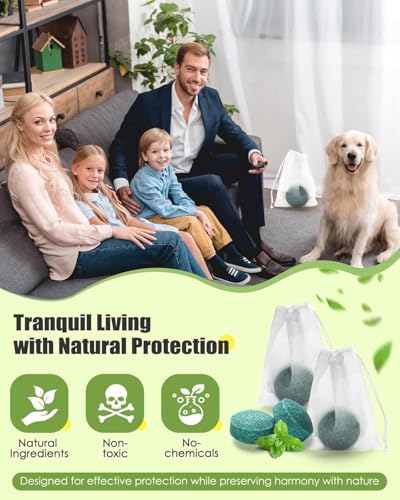 Image of Gospire Rat Repellent For Car & Home Repel Mice & Rats Protect Wires in Car, No Kill Only Repels Home Indoor Outdoor, Garden Patio Garage Rat Controller Pills (Pack of 1, 10 Tablets)