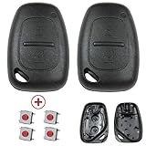 ✔ KOMPATIBILITÄT: Artikel ist nur passend, wenn ihr Original die gleiche Form und Tastenanzahl wie das abgebildete Gehäuse hat (Links)