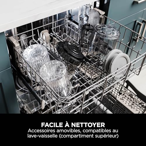Ninja CREAMi Deluxe NC502EU : sorbetière 10 programmes, 2 × 710 ml — miniature 10