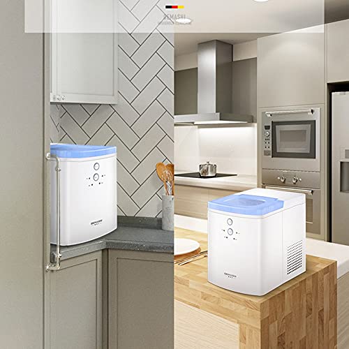 Máquina para hacer cubos de hielo portátil y eficiente miniatura 7