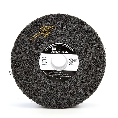3M Abrasive 405-048011-13179 Scotch-Brite Multi-Finishing Wheel44; 6 in. x 3 in. x 1 in.